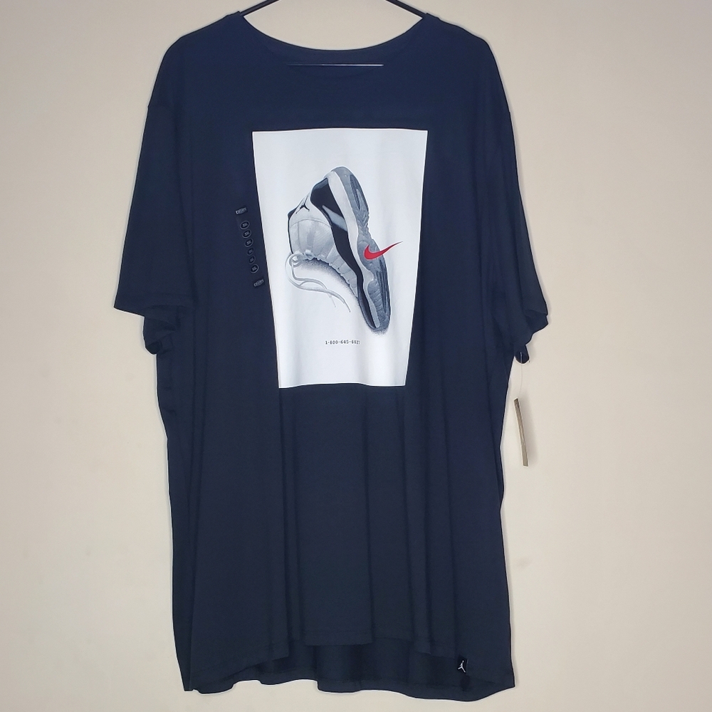 NWT Jordan 11 Concord Black Tshirt 3XL